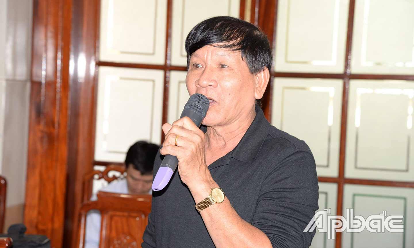 Doanh nghiệp trình bày những khó khăn về đầu ra.