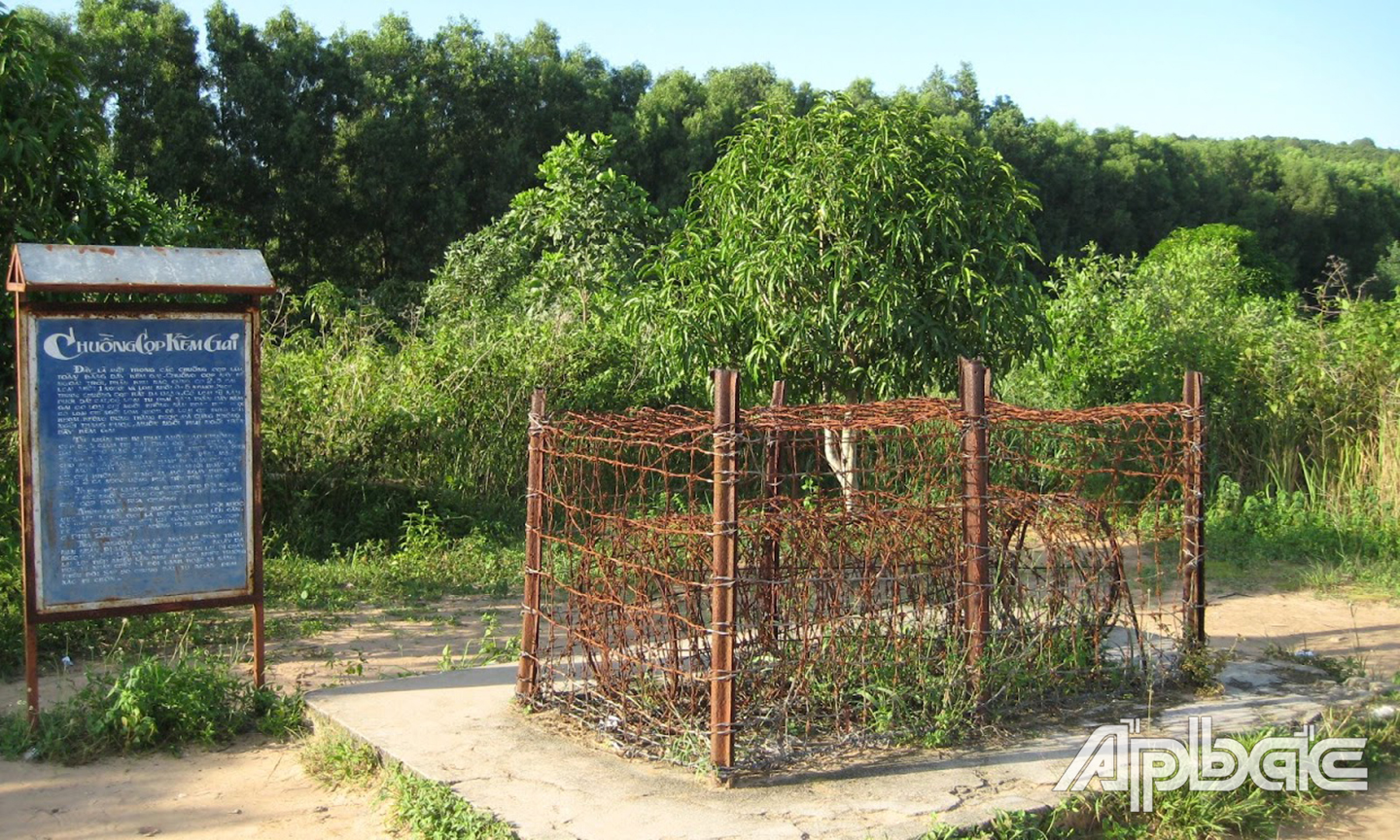 Chuồng cọp ở Nhà tù Phú Quốc còn lưu giữ đến ngày nay.                                                                                Ảnh: HL 