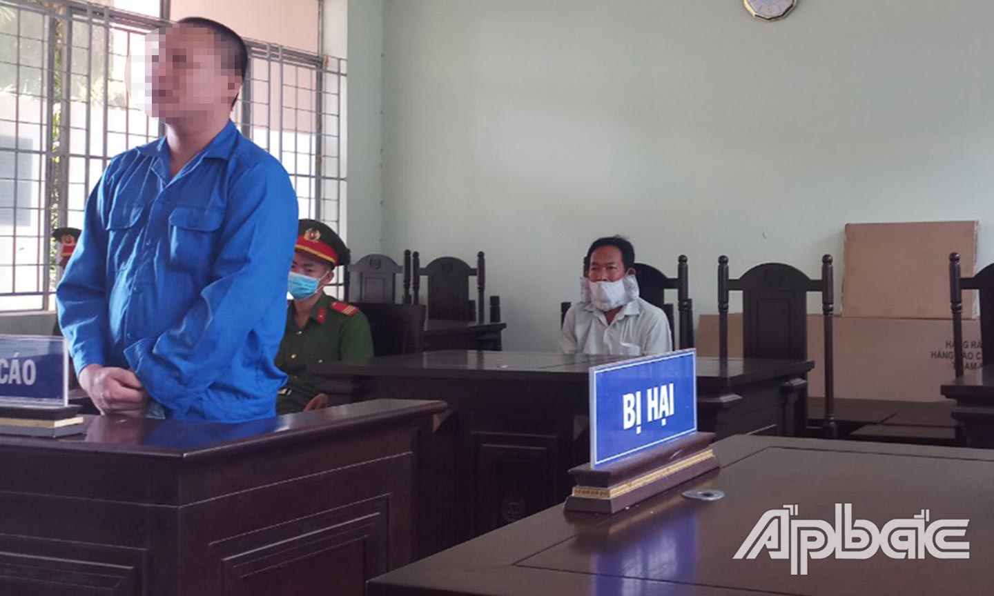 Bị cáo tại hội đồng xét xử