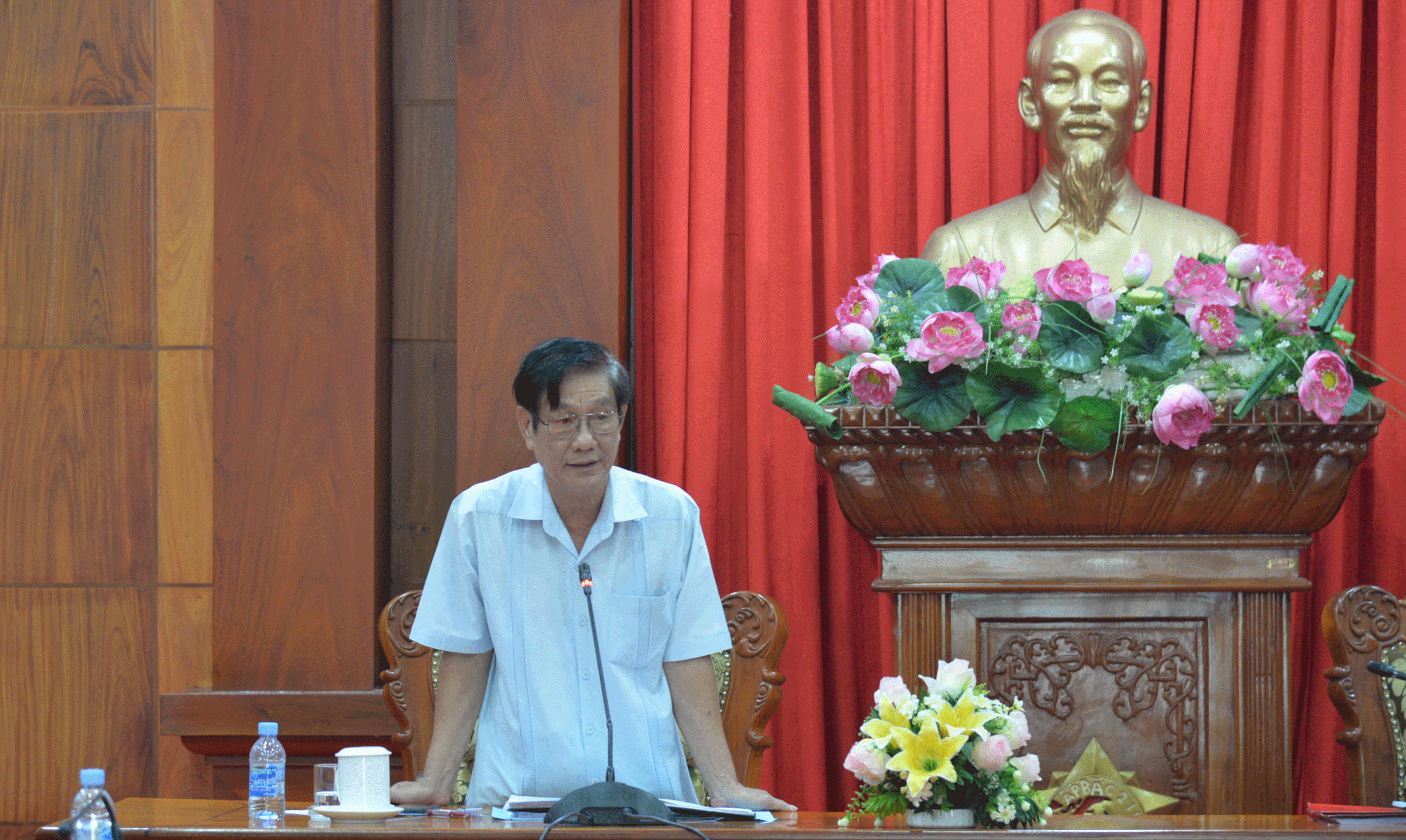 Sở LĐTB&XH báo cáo tiến độ chi hỗ trợ cho các đối tượng.