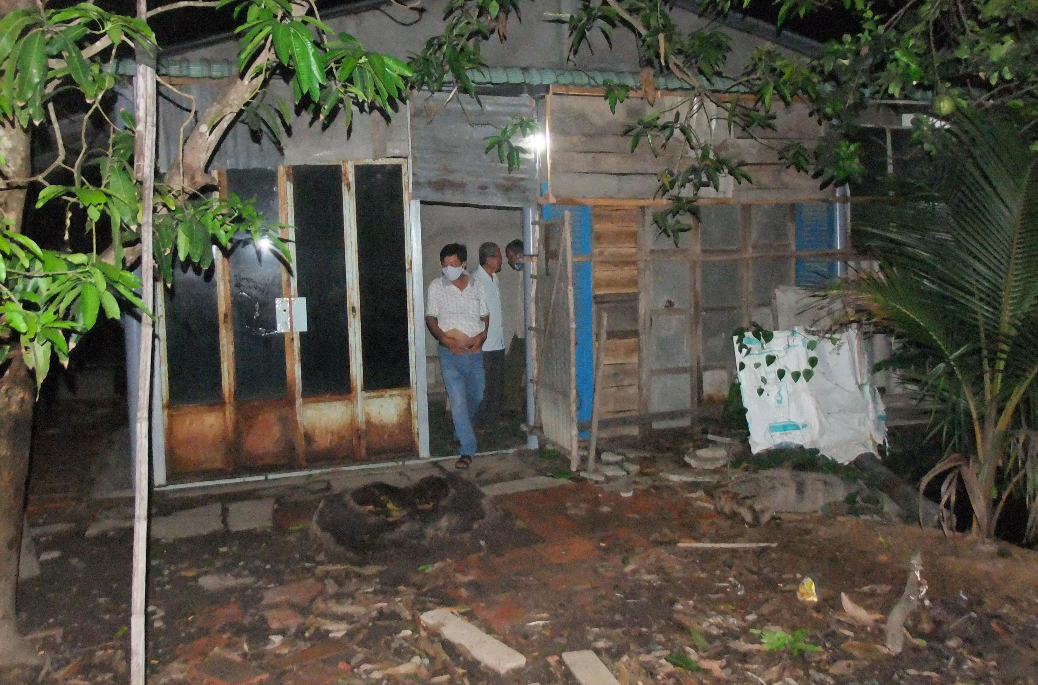 Căn nhà nơi ông Hùng sinh sống