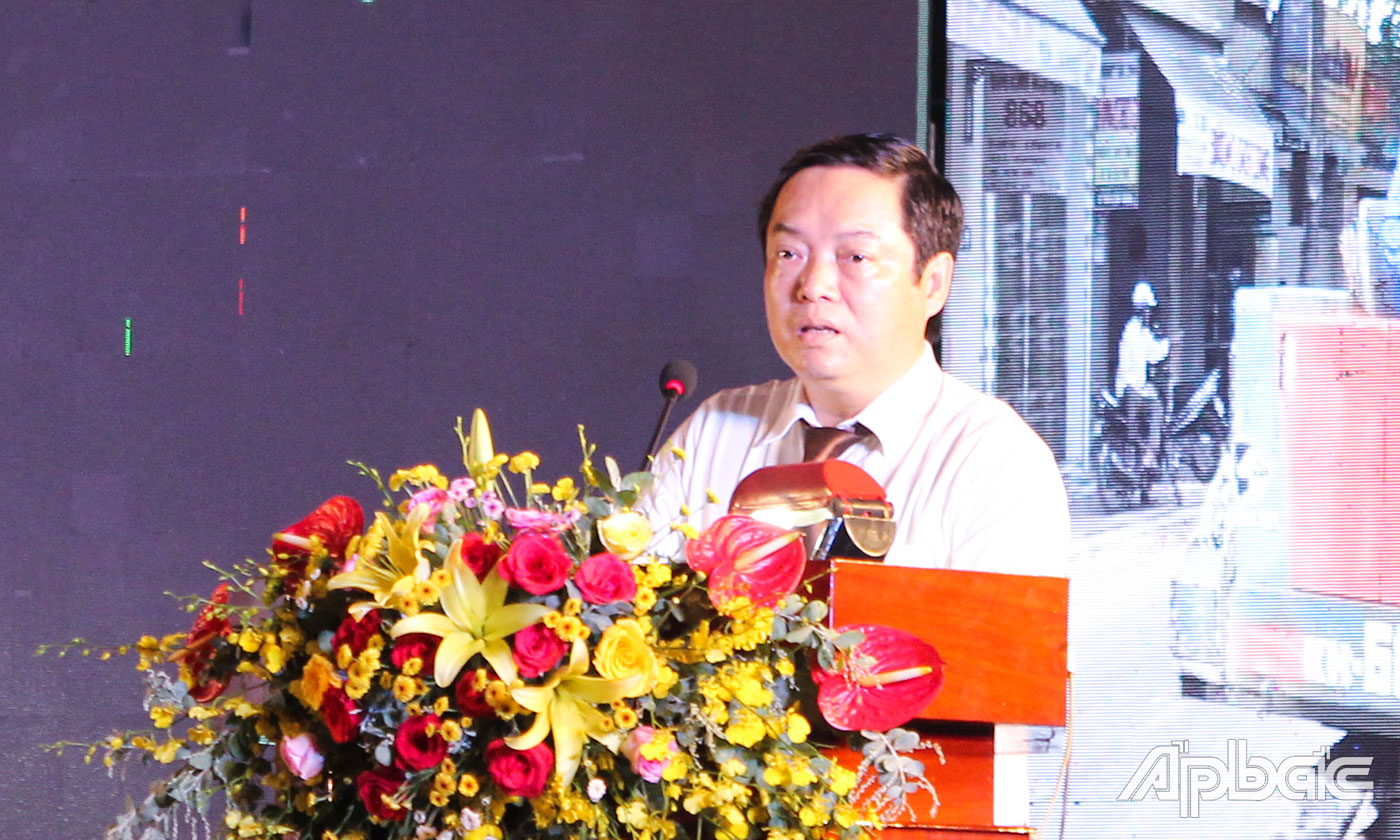 Đồng chí Võ Chí Toàn đề nghị một số nội dung đối với TX. Cai Lậy.