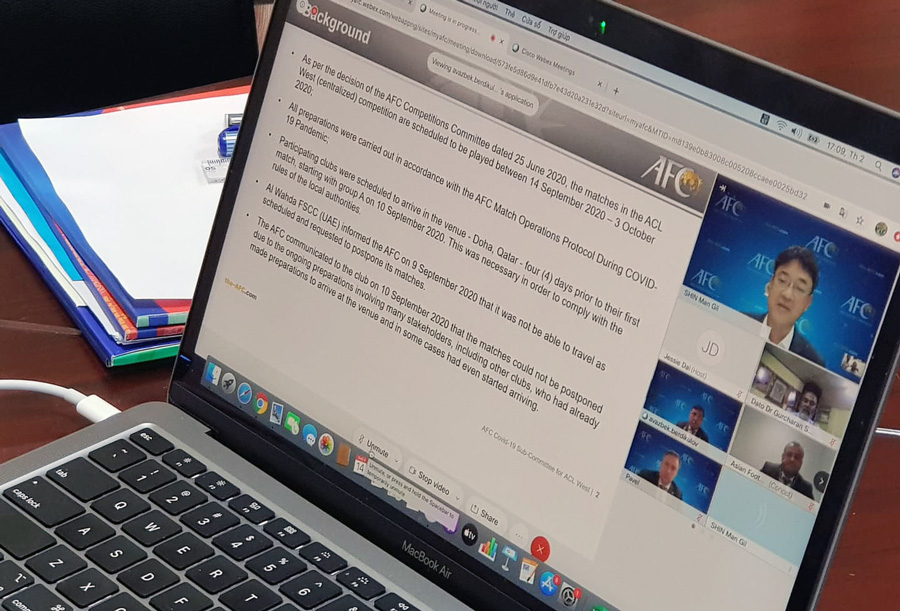 Quyết định liên quan đến trường hợp của CLB Al-Wahda (UAE) đã được AFC nhất trí thông qua.