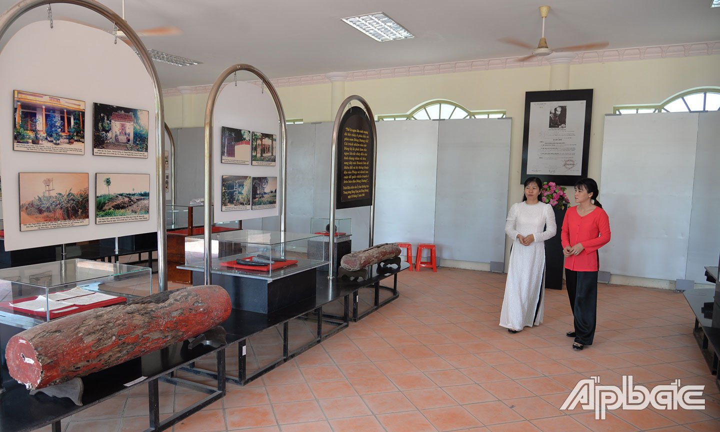 Nhà trưng bày hiện vật lịch sử về cuộc khởi nghĩa Nam kỳ năm 1940