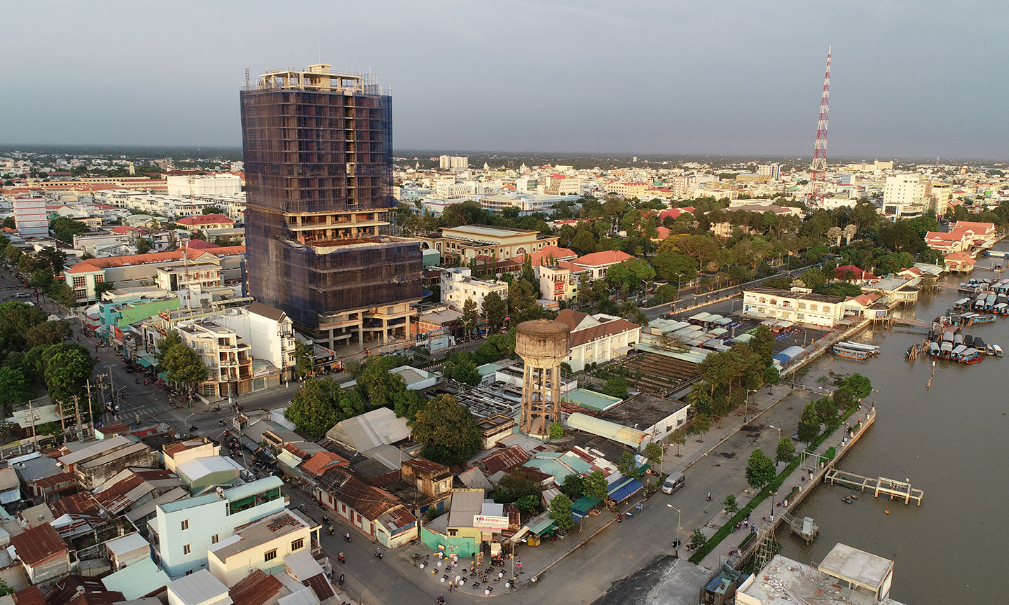Hệ thống thương mại trên địa bàn tỉnh ngày càng phát triển.