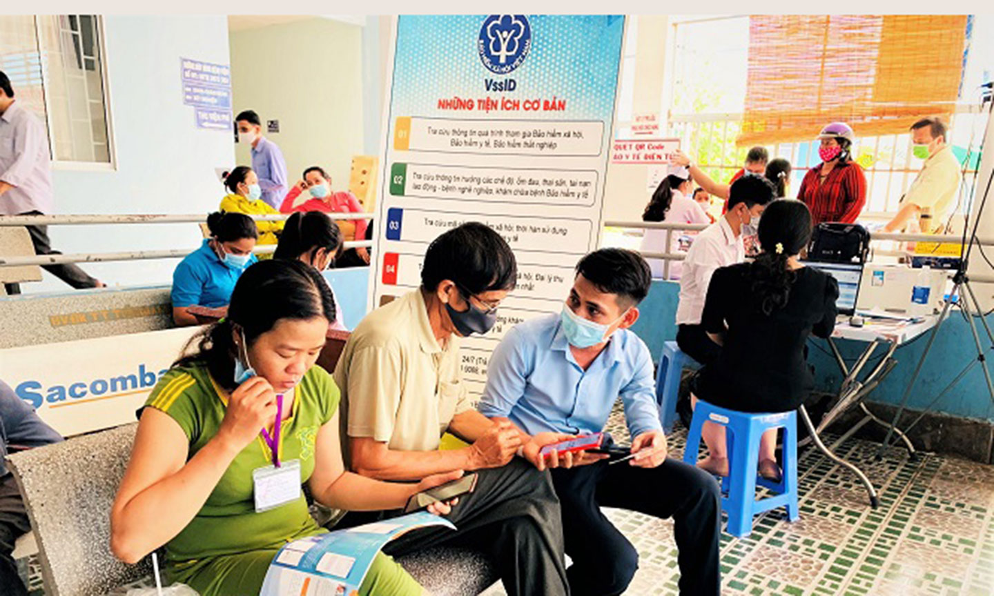 Hướng dẫn cài đặt ứng dụng VssID cho người dân khám bệnh tại Bệnh viện đa khoa trung tâm Tiền Giang.
