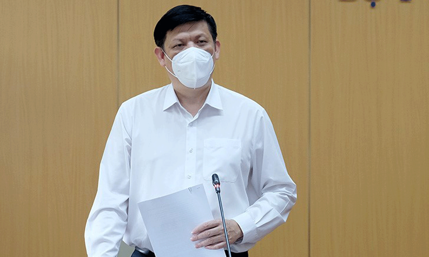 GS, TS Nguyễn Thanh Long - Bộ trưởng Y tế. (Ảnh: Bộ Y tế)