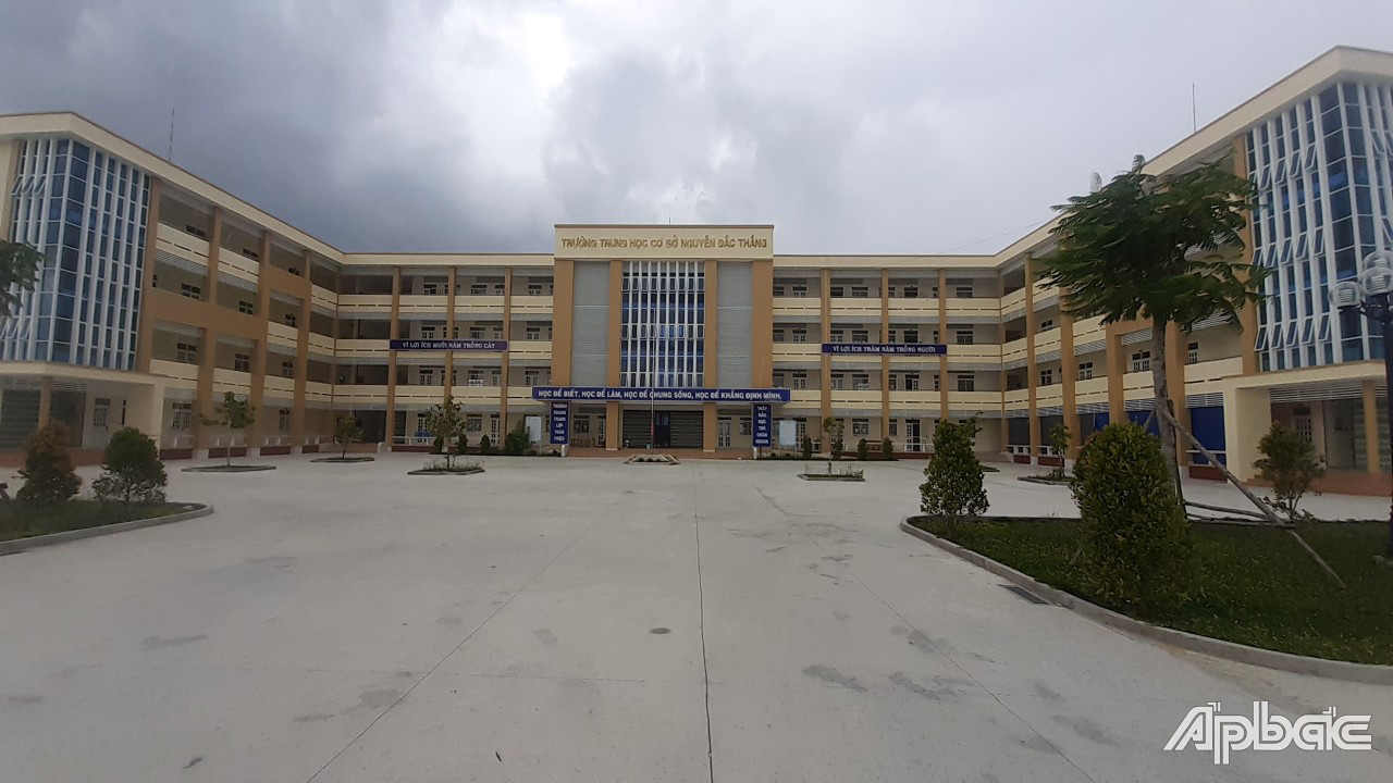 1 khu cách ly tập trung tại huyện Gò Công Tây