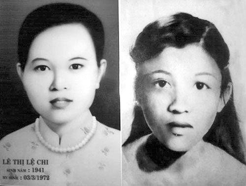 Chân dung chị Chi và chị Tiến. Ảnh: Tư liệu