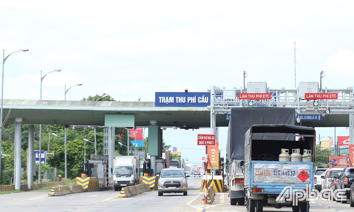 Công ty TNHH BOT cầu Rạch Miễu sẽ thu phí trở lại khi các địa phương công bố hết giãn cách xã hội.