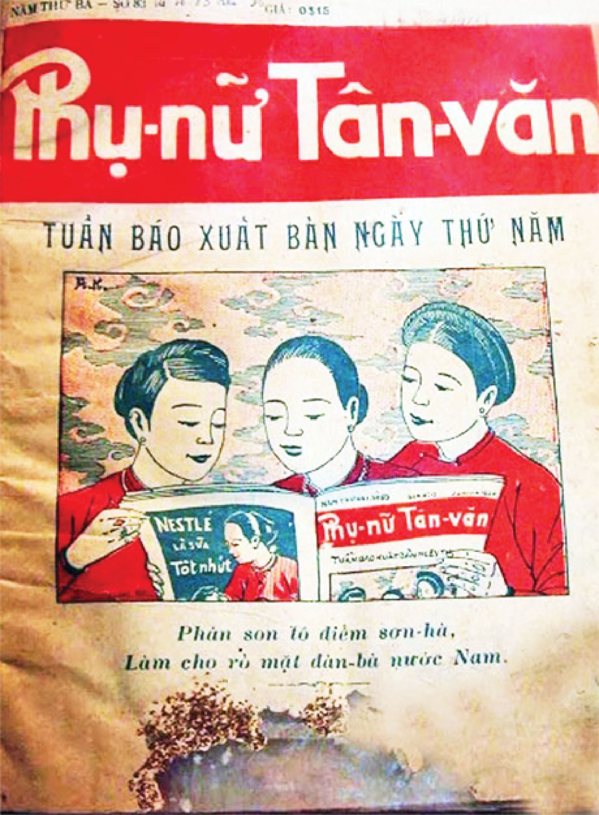 Báo Phụ nữ Tân Văn do bà Cao Thị Khanh sáng lập.