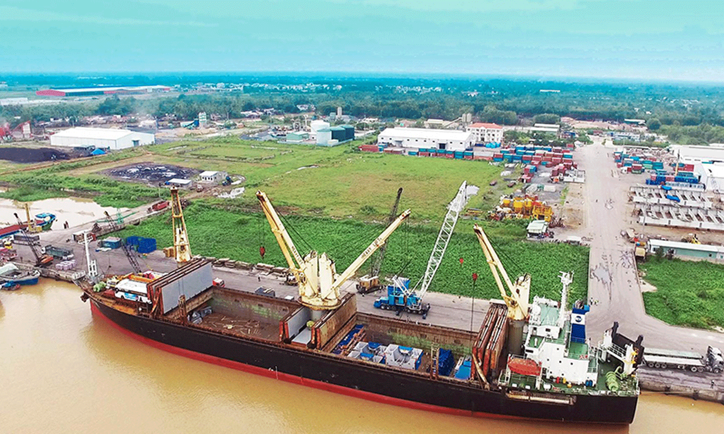 Khu vực cảng Cái Cui (Cần Thơ). Ảnh: LÊ AN