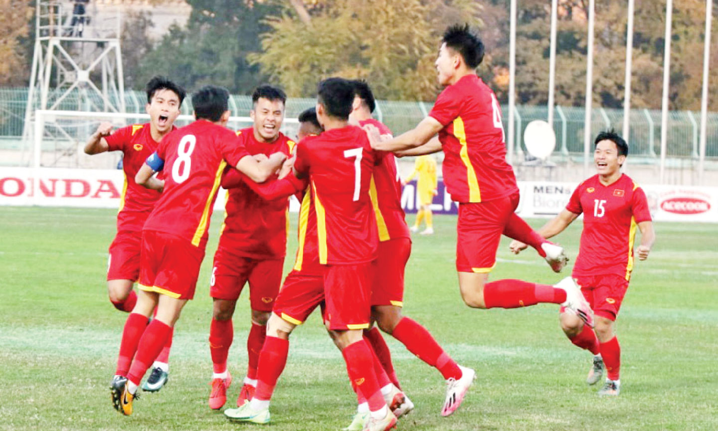 Lối chơi của U23 Việt Nam vẫn còn nhiều hạn chế. 			                                             Ảnh: Vietnamnet.vn