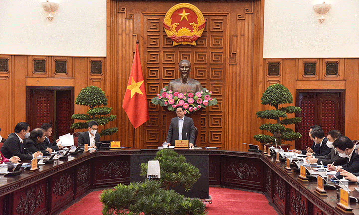 Toàn cảnh cuộc họp.