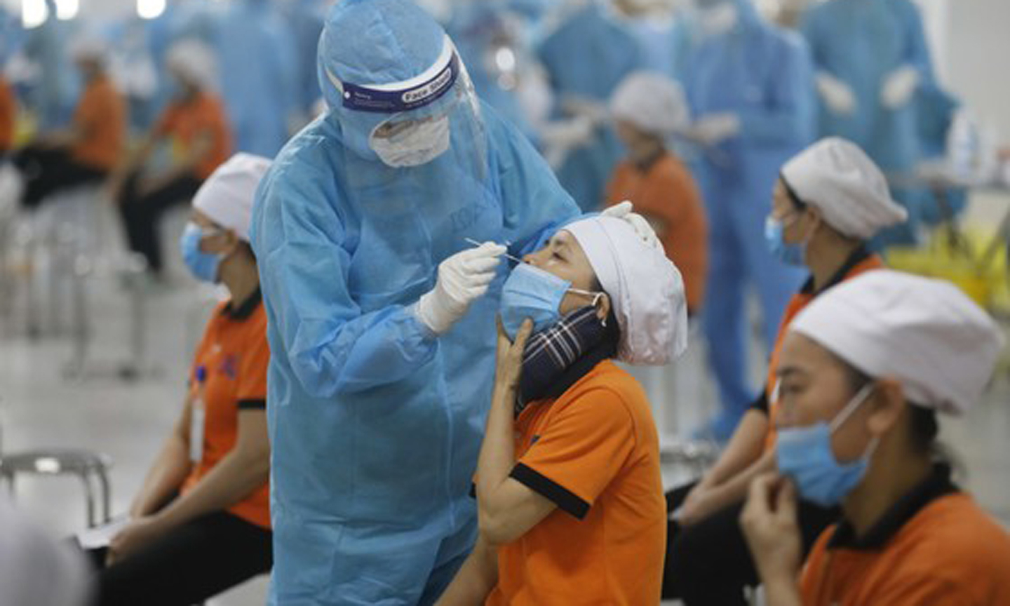 Test dịch Covid-19 cho người lao động