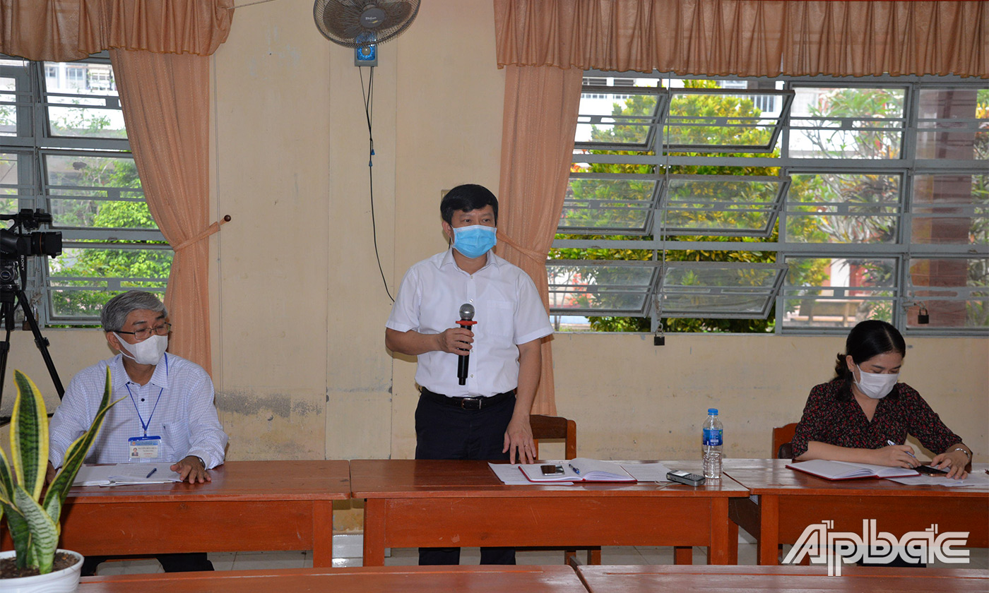 TS Lê Quang Trí, Giám đốc Sở Giáo dục và Đào tạo tỉnh