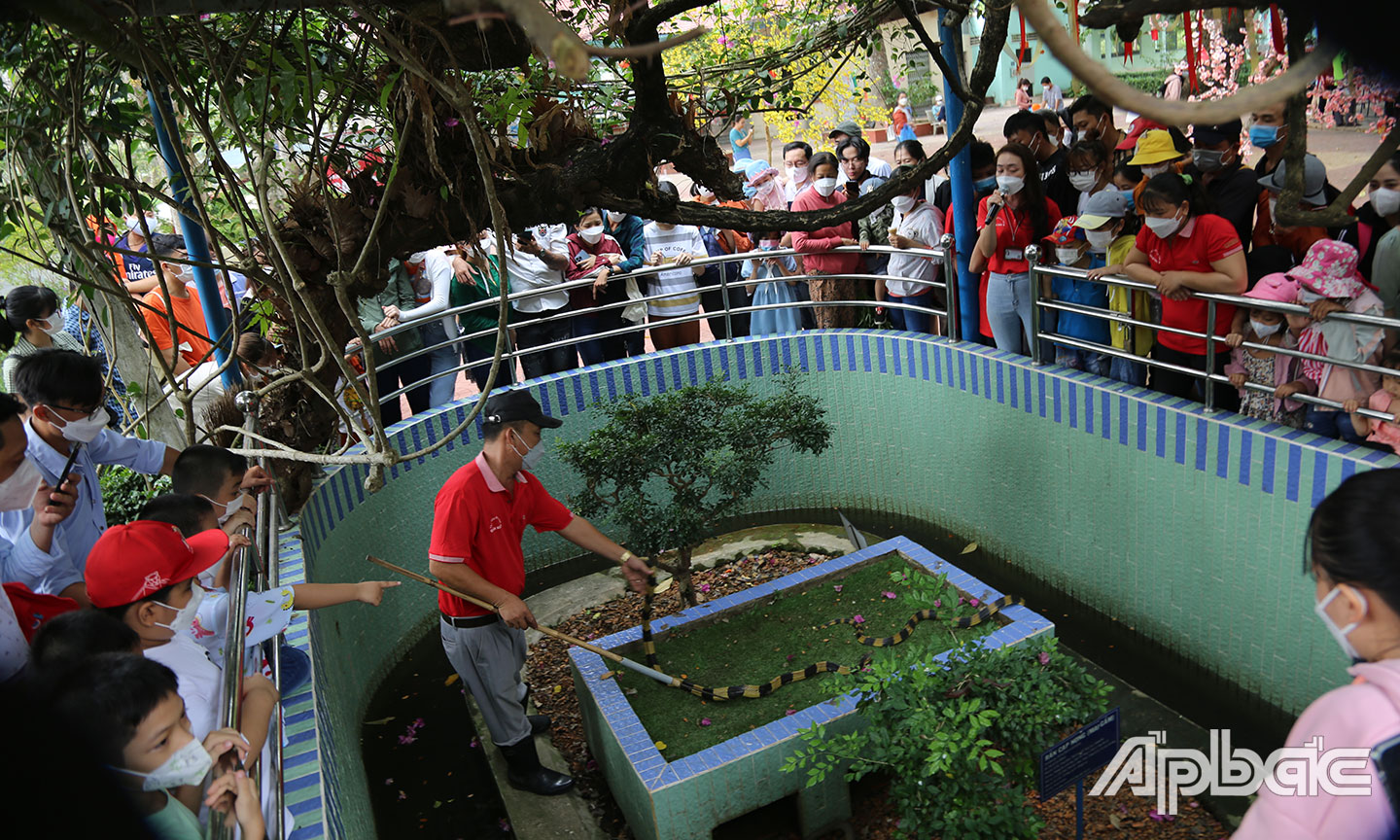 Không chỉ bảo tồn hơn 50 các loại (10 loại rắn độc)... 