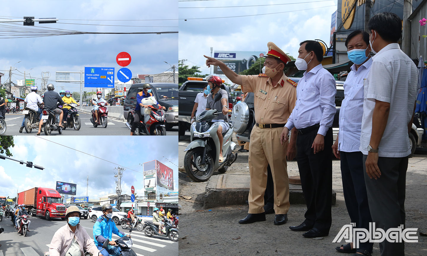 Đồng chí Nguyễn Văn Vĩnh chỉ đạo xử lý điểm nóng An Thái Trung.