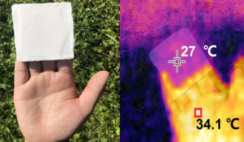 Bọt siêu nhẹ giúp nhiệt độ trong nhà mát hơn 10 độ