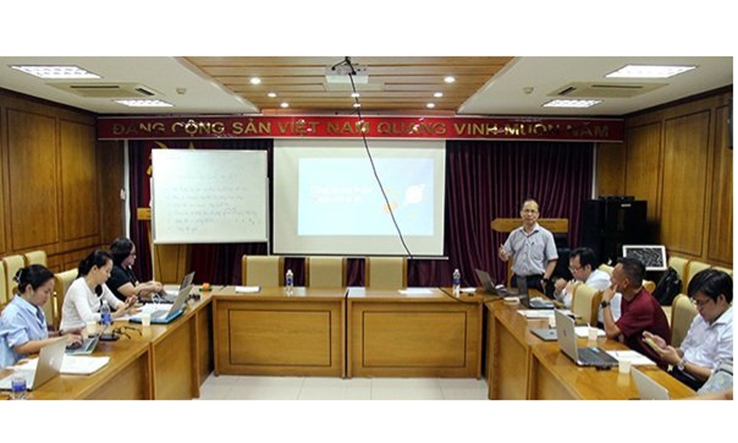 Quang cảnh khóa bồi dưỡng.