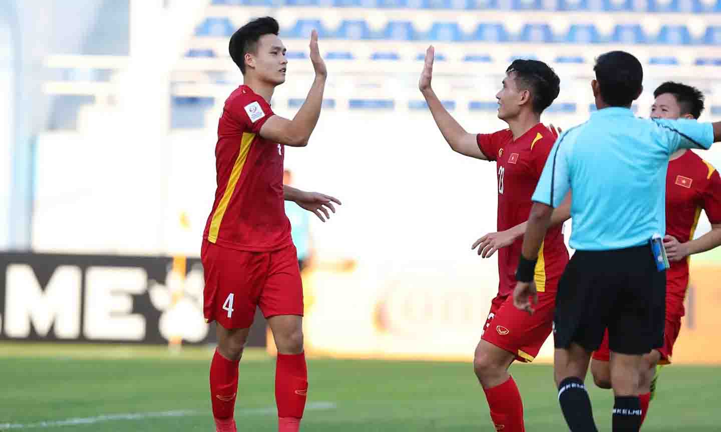 Các cầu thủ U23 Việt Nam cần duy trì sự tự tin của mình. Ảnh: Vietnamnet.vn