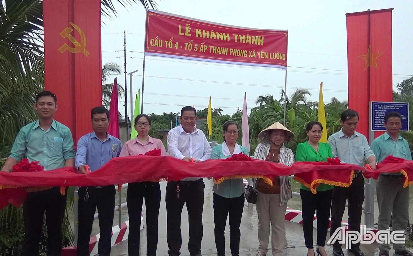 Khánh thành đưa vào sử dụng