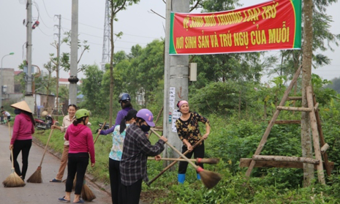 Biện pháp phòng sốt xuất huyết chủ yếu là diệt muỗi, diệt lăng quăng (bọ gậy).