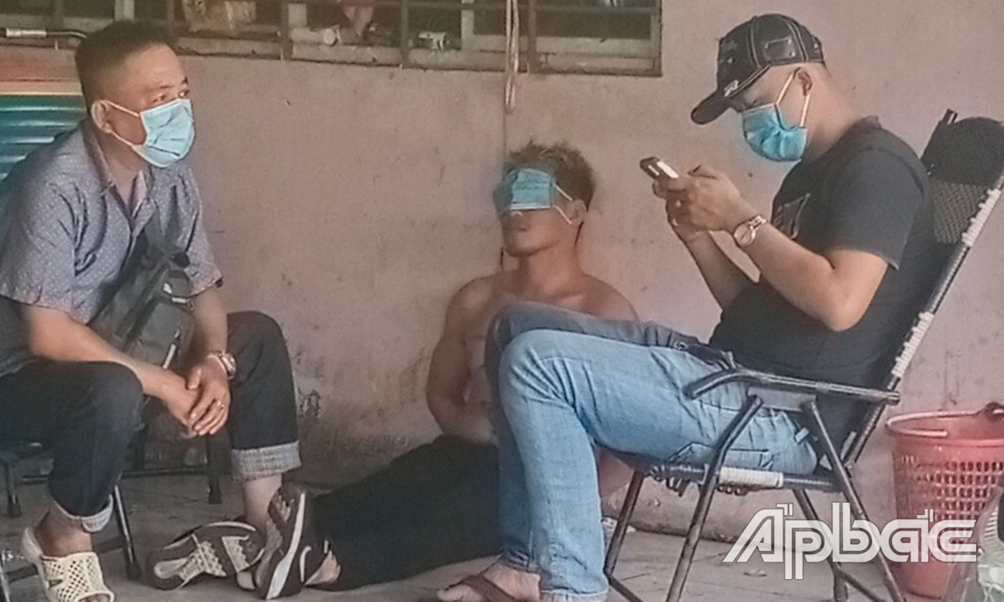 Đối tượng bị tạm giữ.