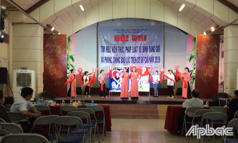 Thúc đẩy bình đẳng giới, vì sự tiến bộ của phụ nữ