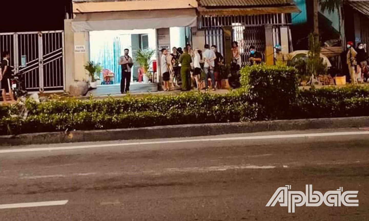 Hiện trường vụ án.