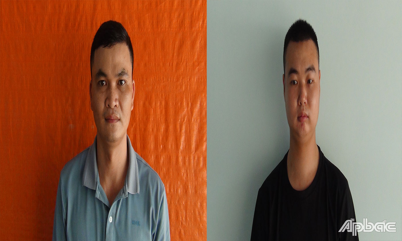 2 đối tượng tại cơ quan Công an.