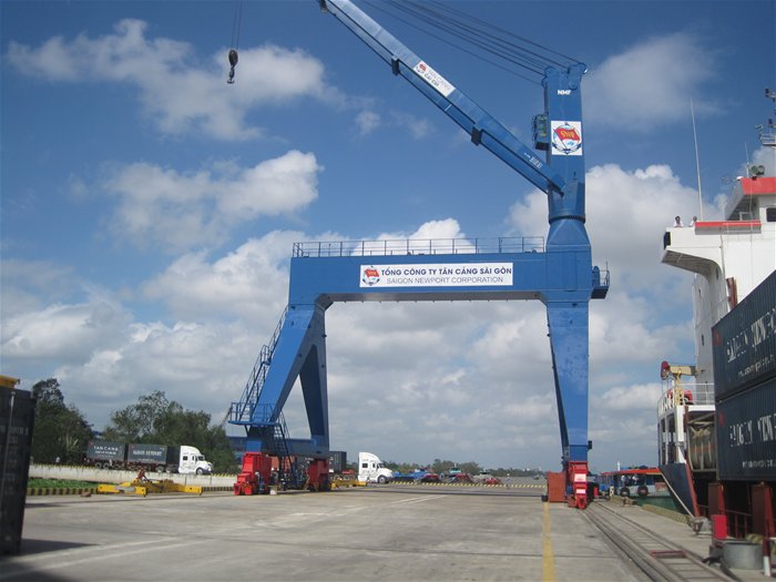 D(BSCL vẫn ‘ì ạch’ xuất khẩu trực tiếp hàng hoá đi nước ngoài. Ảnh: Trung Chánh