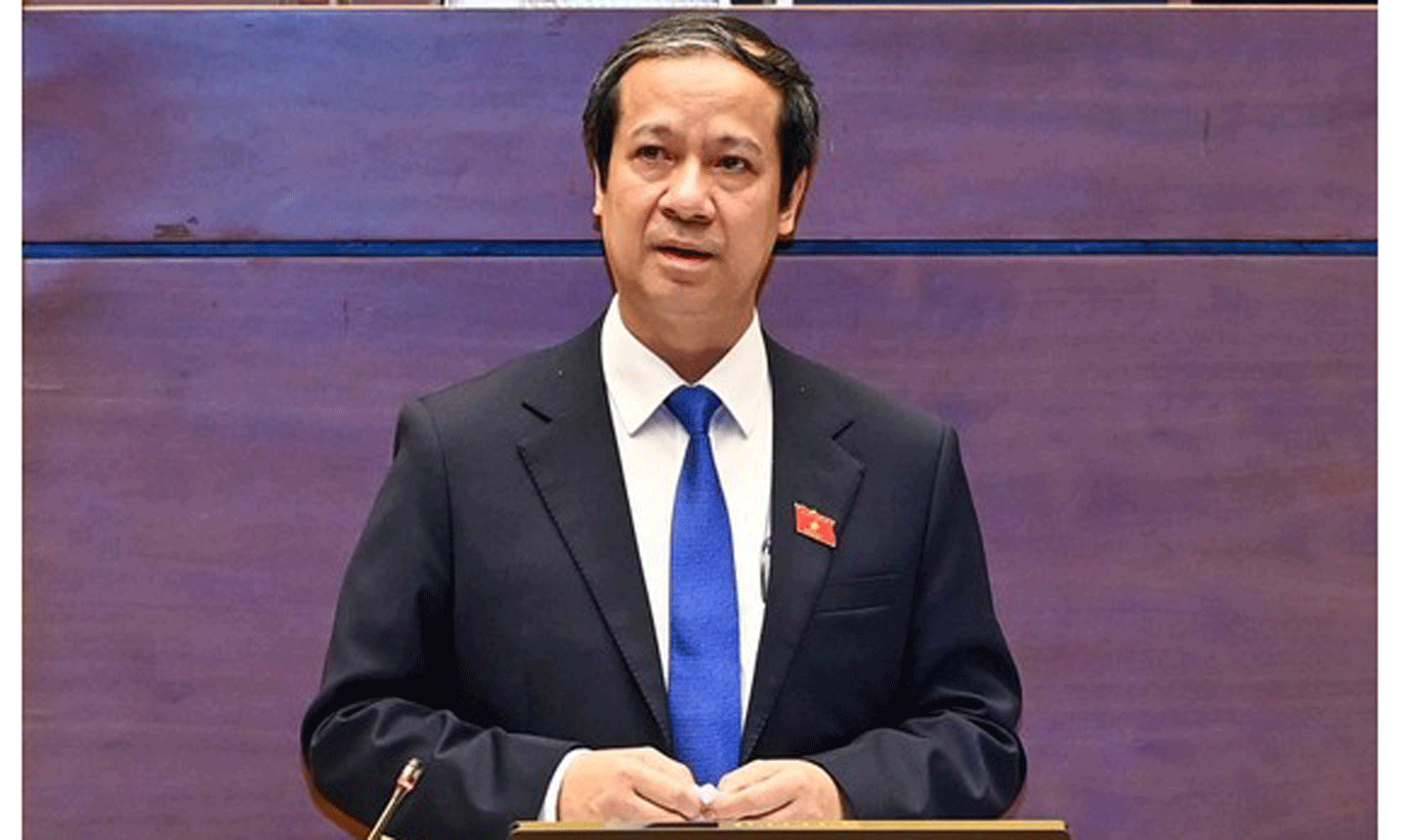 Bộ trưởng Bộ GD-ĐT Nguyễn Kim Sơn.