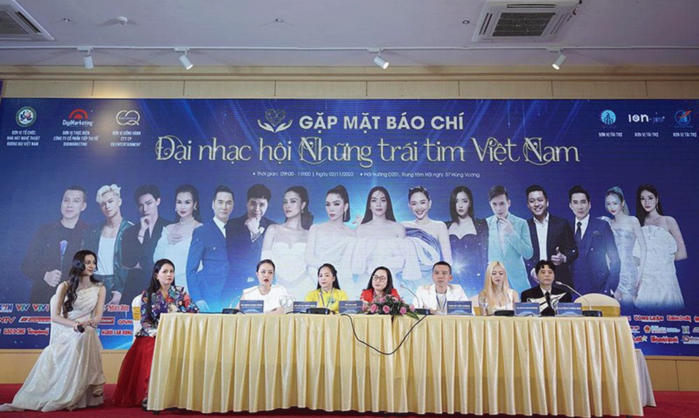 Ban tổ chức công bố về Đại nhạc hội. (Ảnh: Ban tổ chức cung cấp)