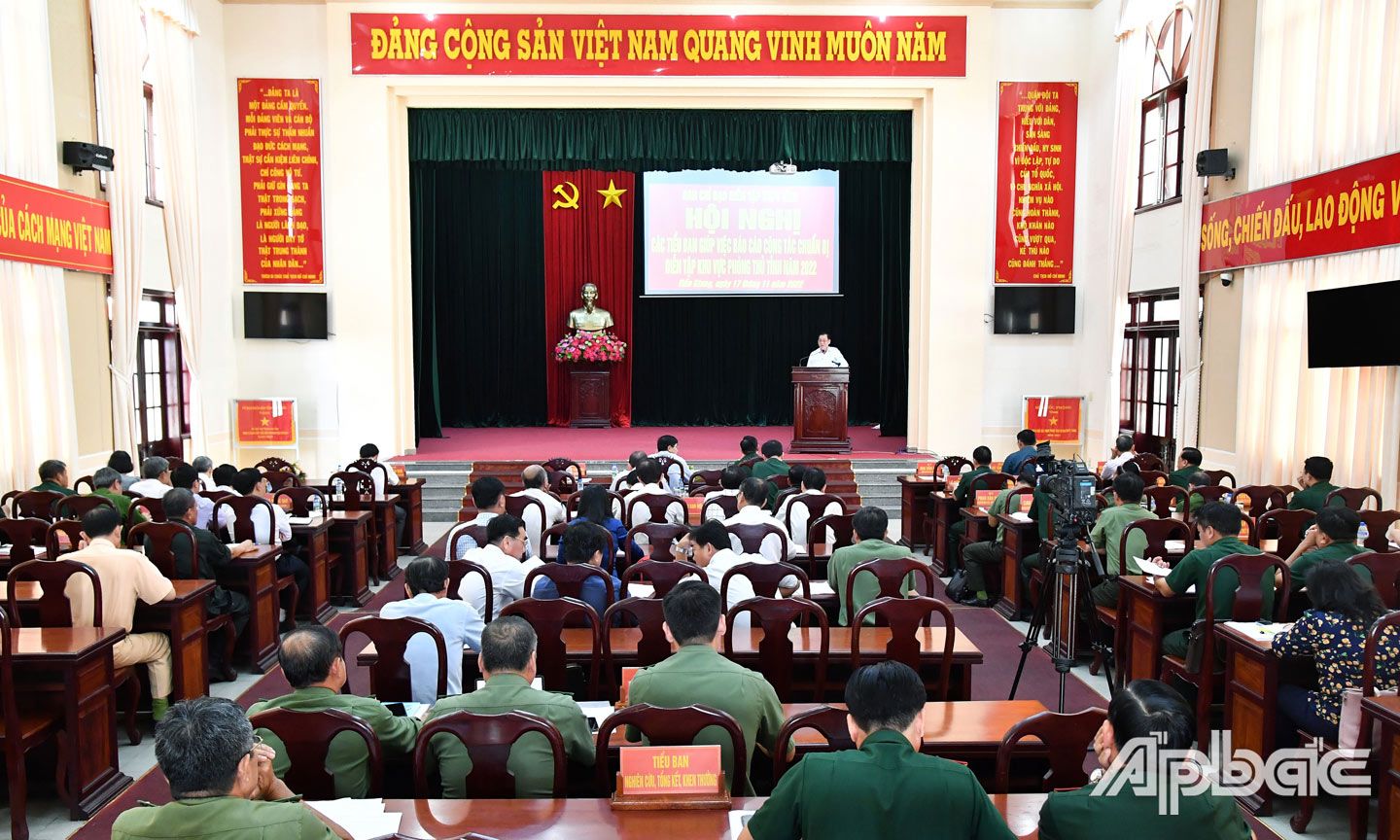  Ông Nguyễn Văn Vĩnh phát biểu kết luận tại hội nghị.