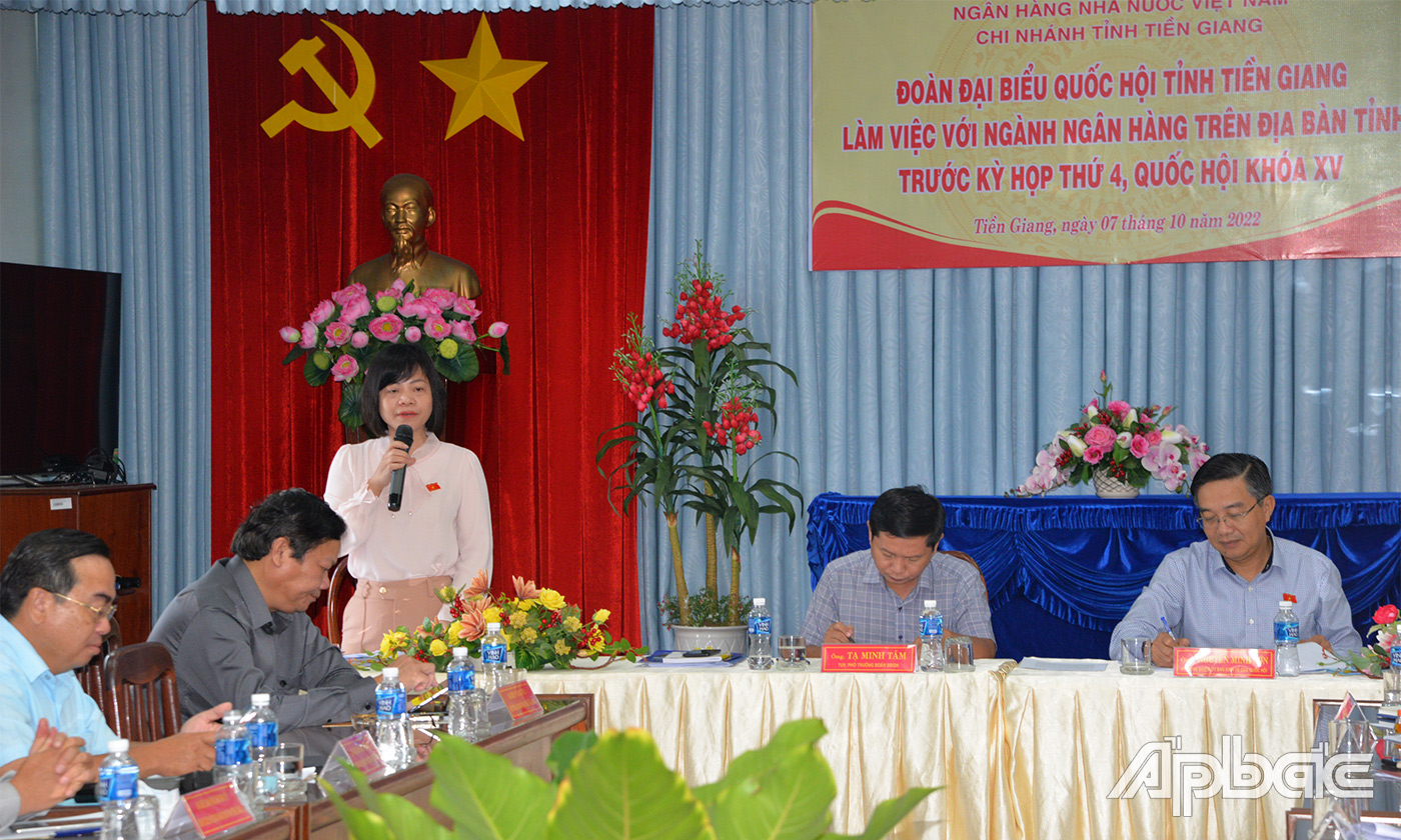 Đoàn Đại biểu Quốc hội tỉnh Tiền Giang