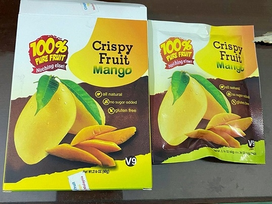 Ma túy dưới dạng nước xoài bị Công an TP Hồ Chí Minh phát hiện. Ảnh: Công nguyên.