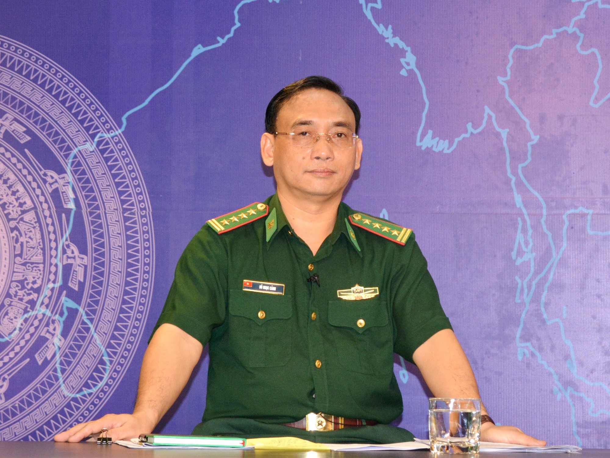 Đại tá Đỗ Ngọc Cảnh, Cục trưởng Cục Phòng, chống ma túy và tội phạm (Bộ đội Biên phòng) - Ảnh: VGP/Hoàng Giang