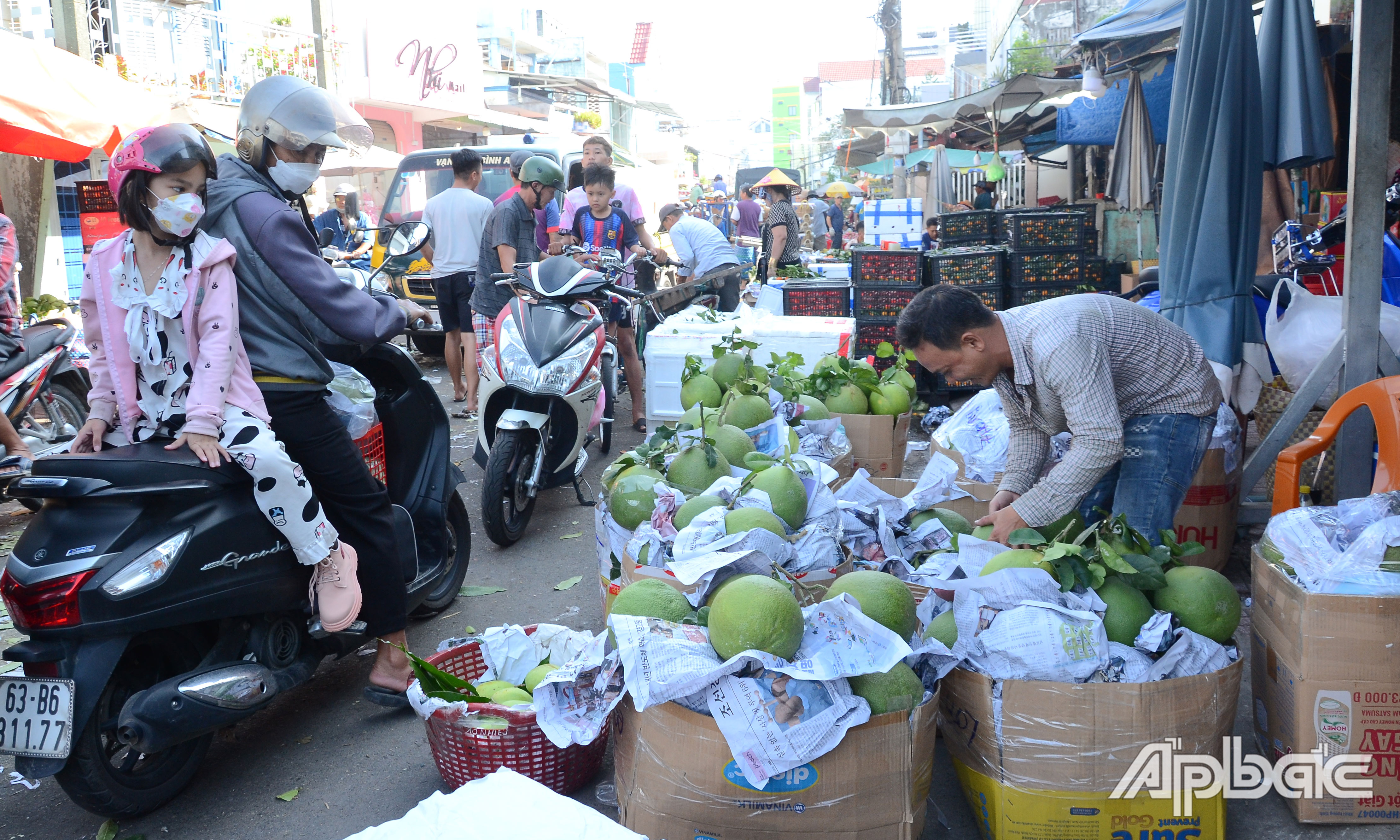 Giá bưởi da xanh loại 1 từ 40.000-45.000 đồng/kg, tăng khoảng 3.000-5.000 đồng/kg so với những ngày trước.