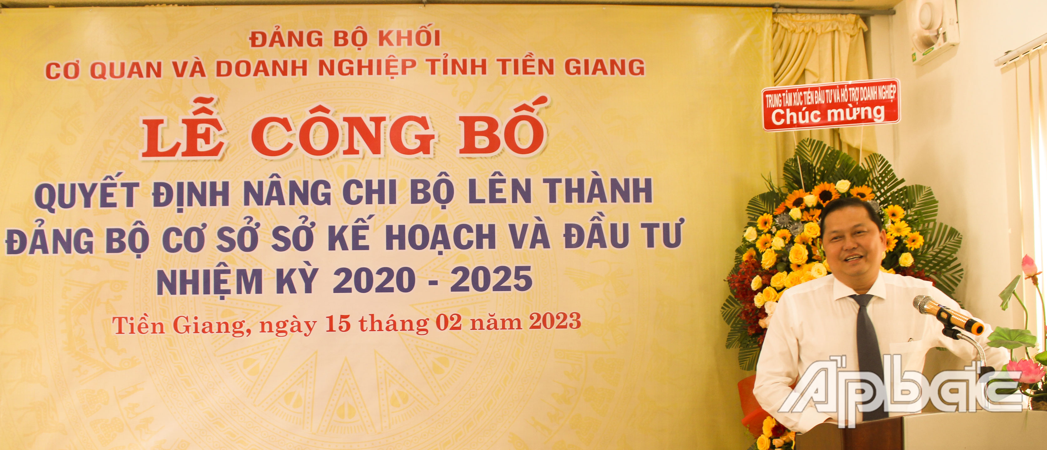Bí thư Đảng ủy Sở Nguyễn Đình Thông tiếp thu ý kiến chỉ đạo