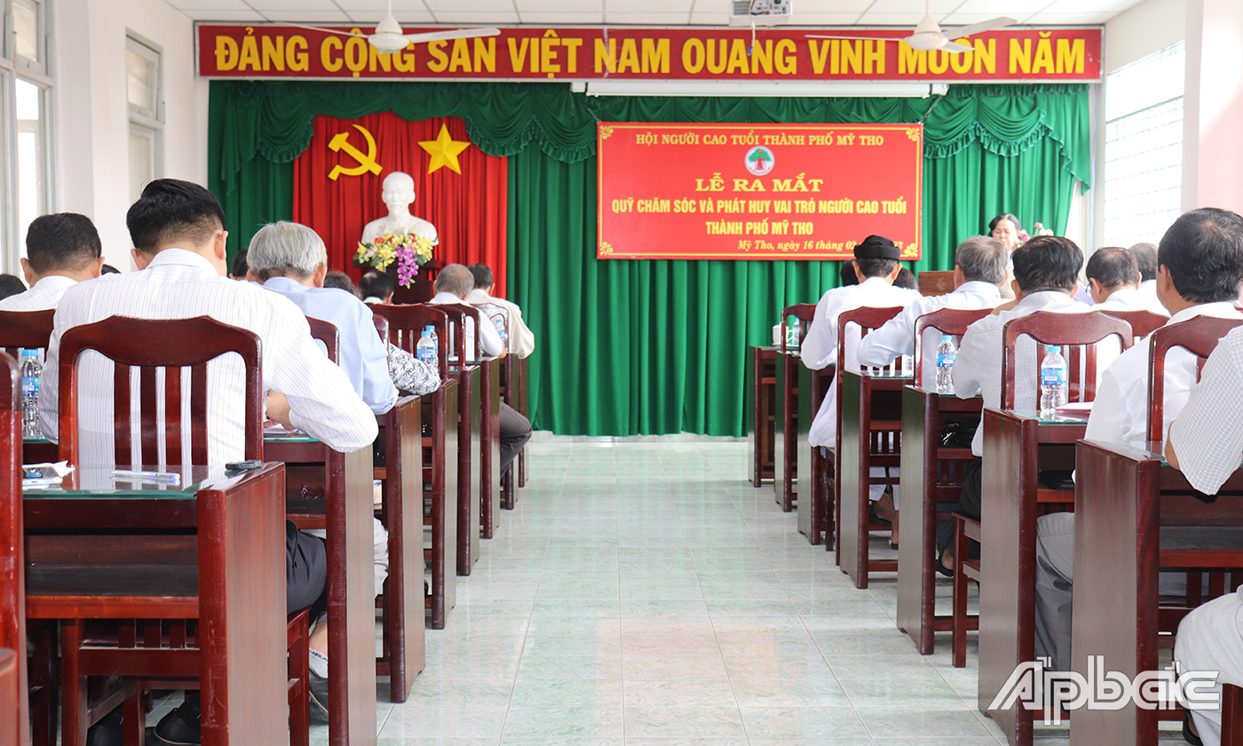 Quang cảnh buỗi ra mắt Quỹ.