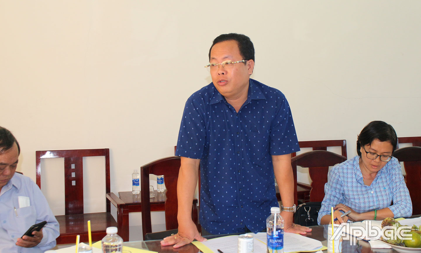 Đại diện Sở Nội vụ tham gia đóng góp ý kiến.