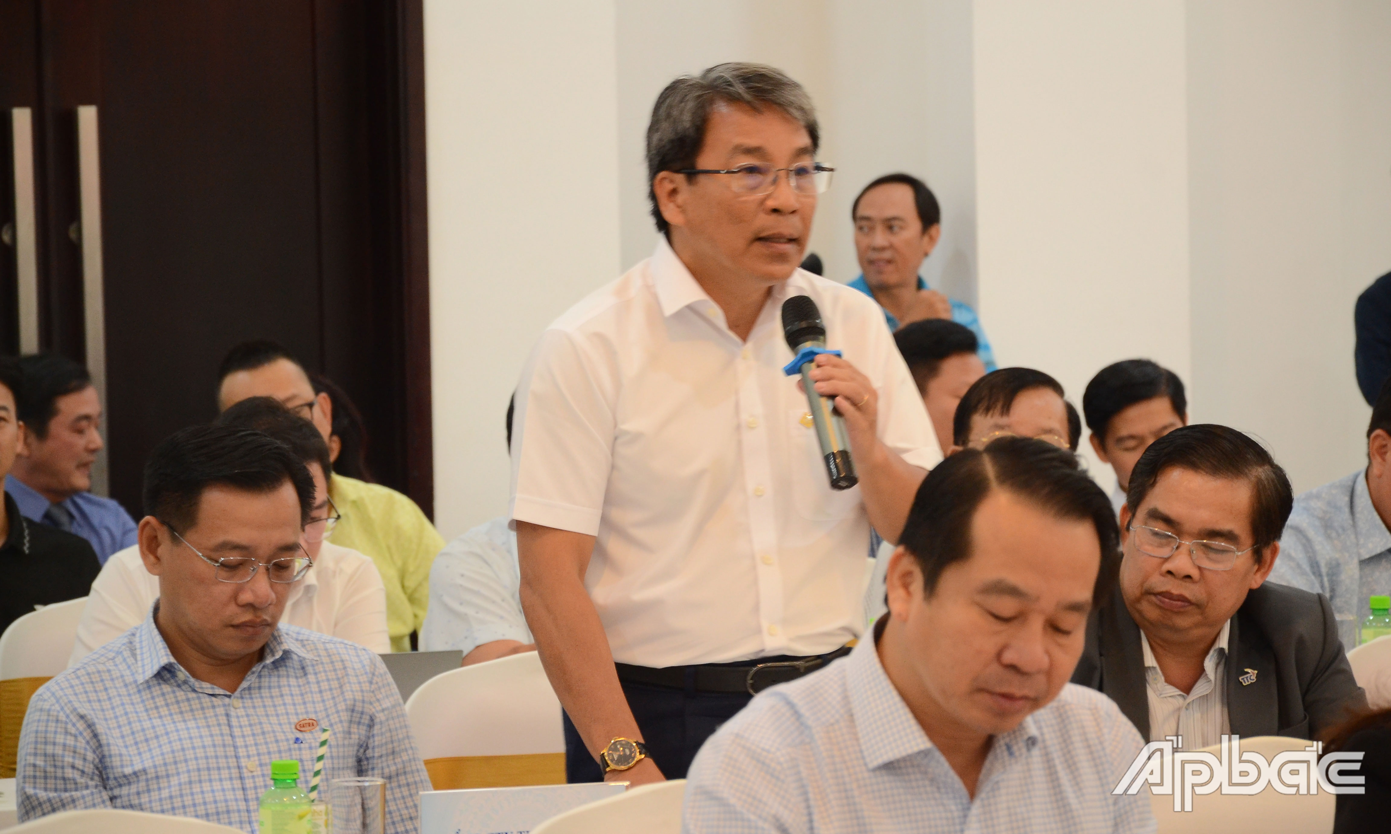 DN phân phối tại TP. Hồ Chí Minh phát biểu tại hội nghị.