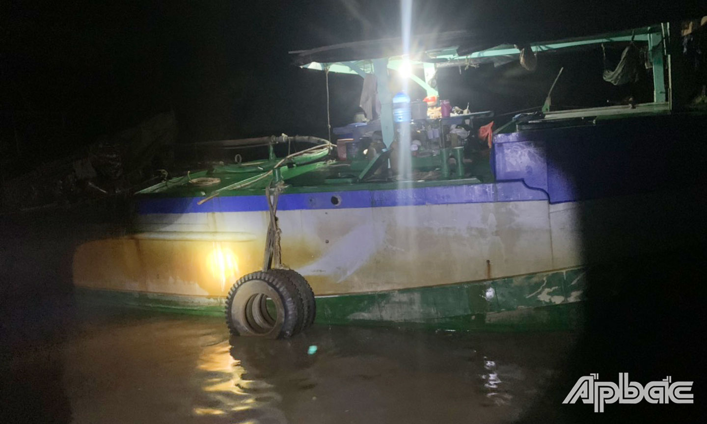 Các phương tiện bị tạm giữ.