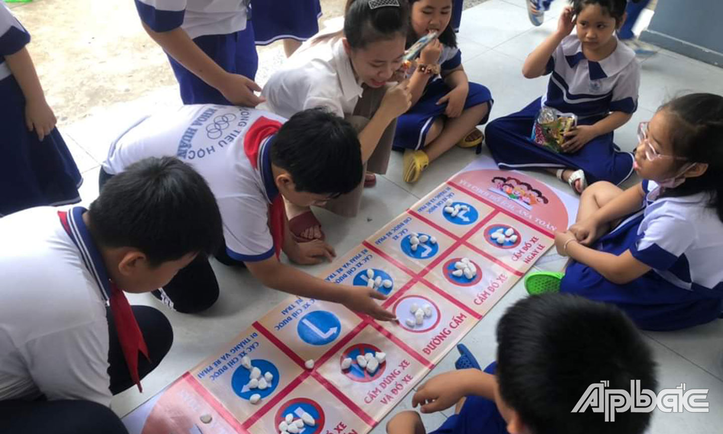 “Góc chơi hạnh phúc” ở Trường Tiểu học Thủ Khoa Huân.