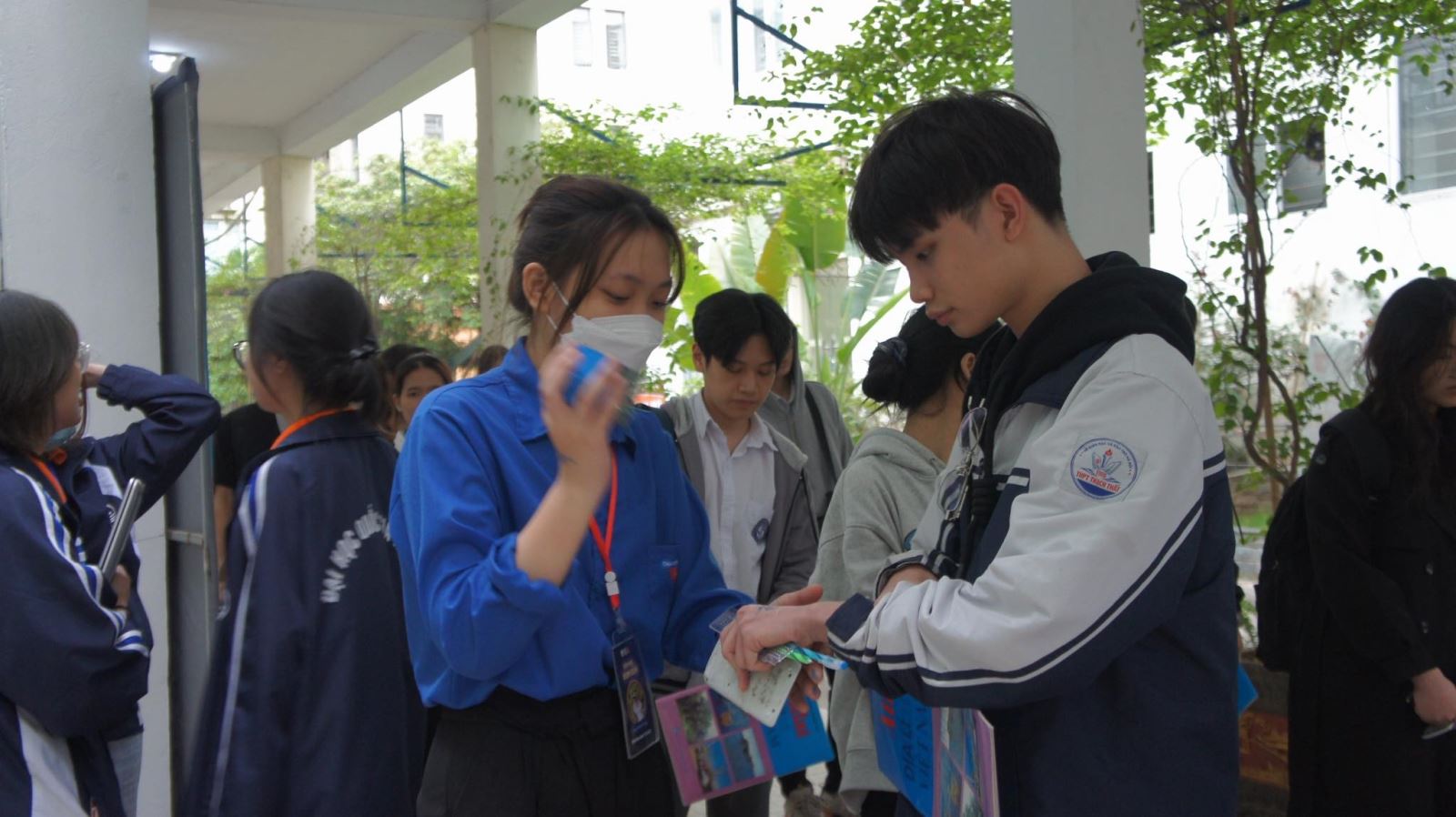 Thí sinh tham dự kỳ thi đánh giá năng lực của Đại học Quốc gia Hà Nội. Ảnh: VNU.