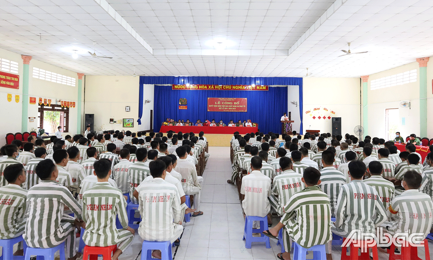 Quang cảnh tại buổi lễ.