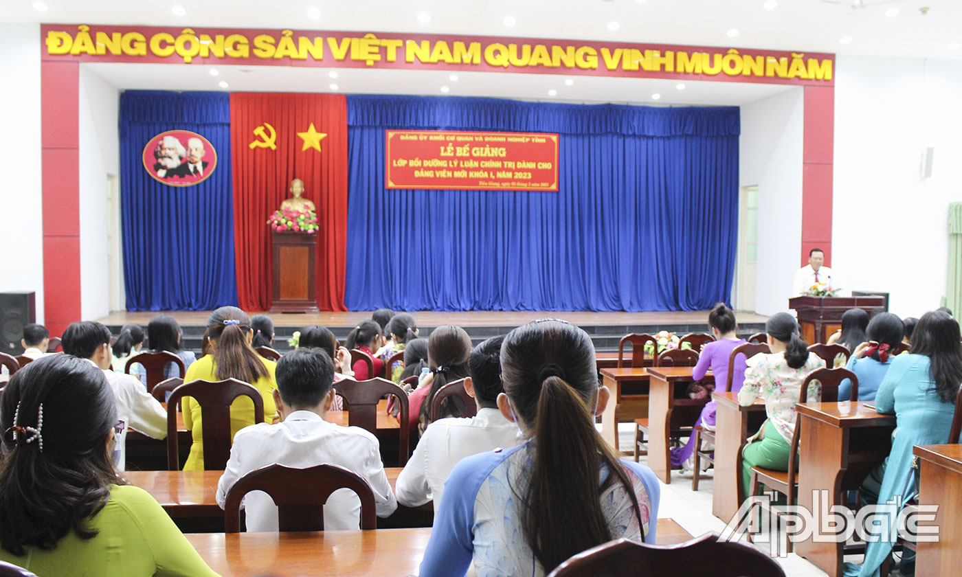 Quang cảnh buổi lễ