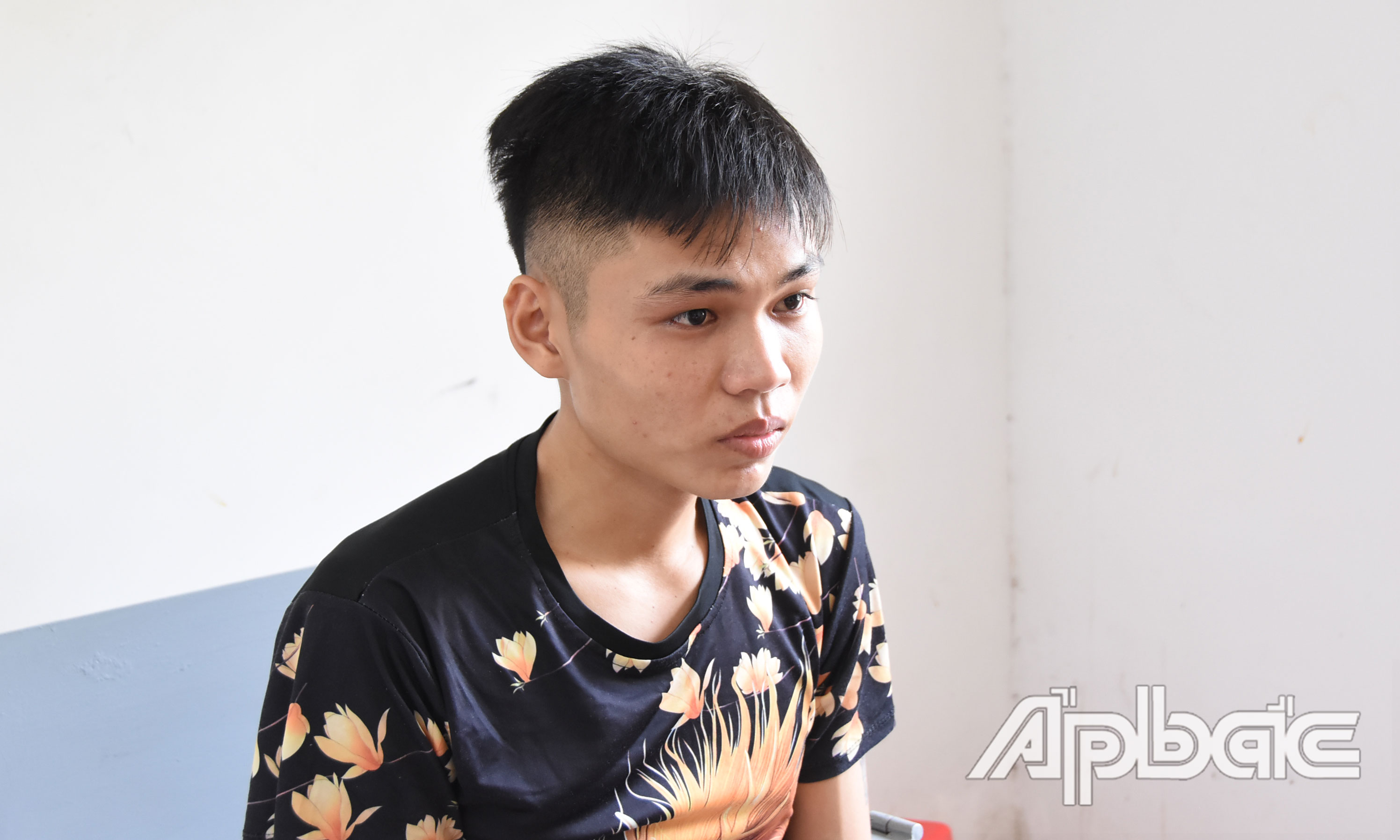 Quốc tại cơ quan Công an.