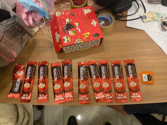 Tang vật ma túy thu giữ.